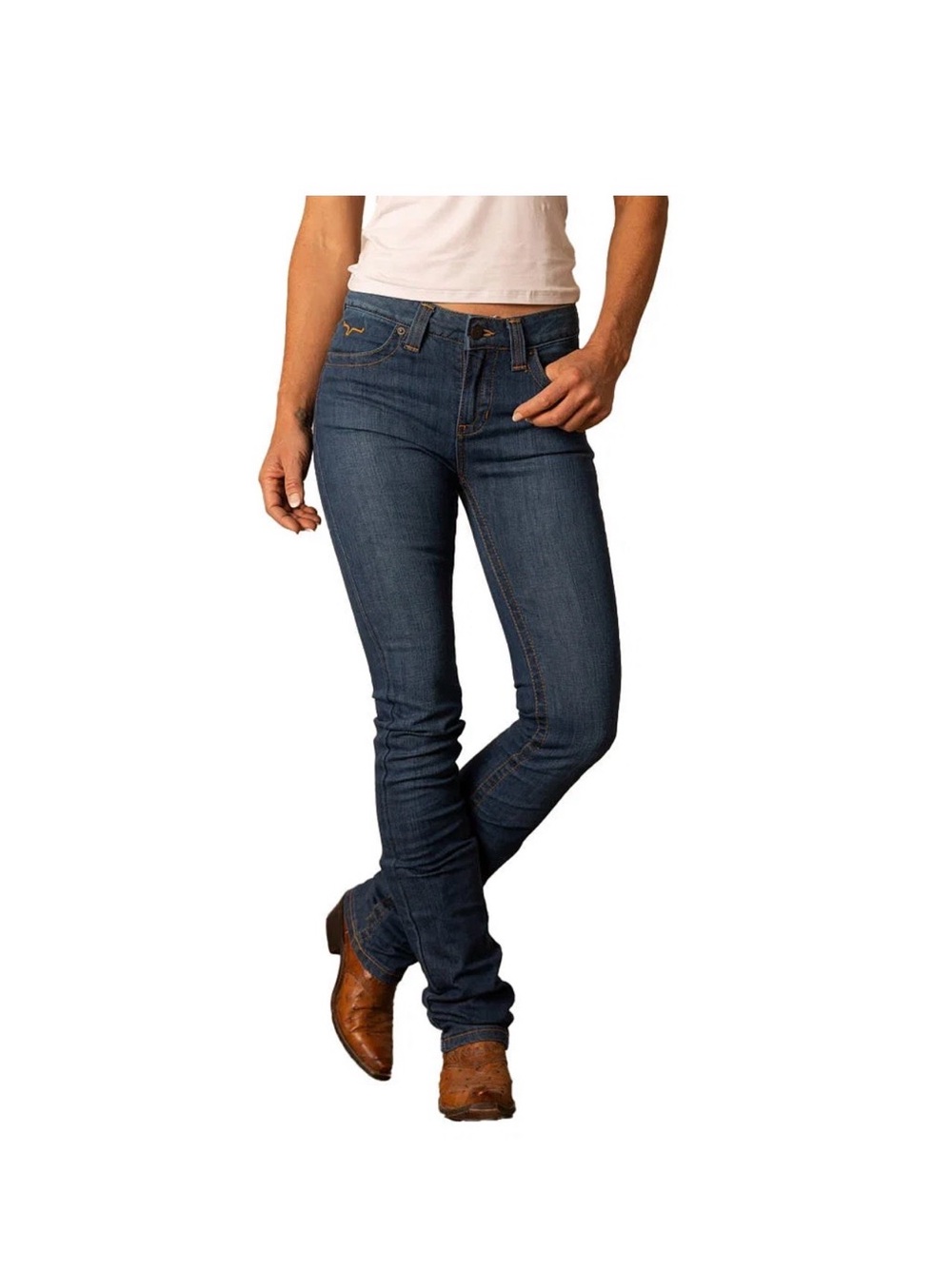 Kimes Betty Jeans - size 2, 32” inseam